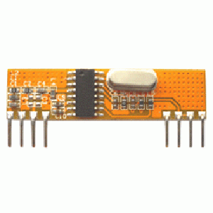 Receiver connect to 51 series microcontroller © RF Module