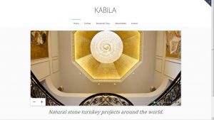 Web enhancement and redesign-Kabila Projects.com by Servicios Web Media-Spain